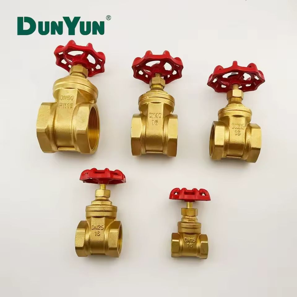 New Foot Diameter Brass Gate Valve