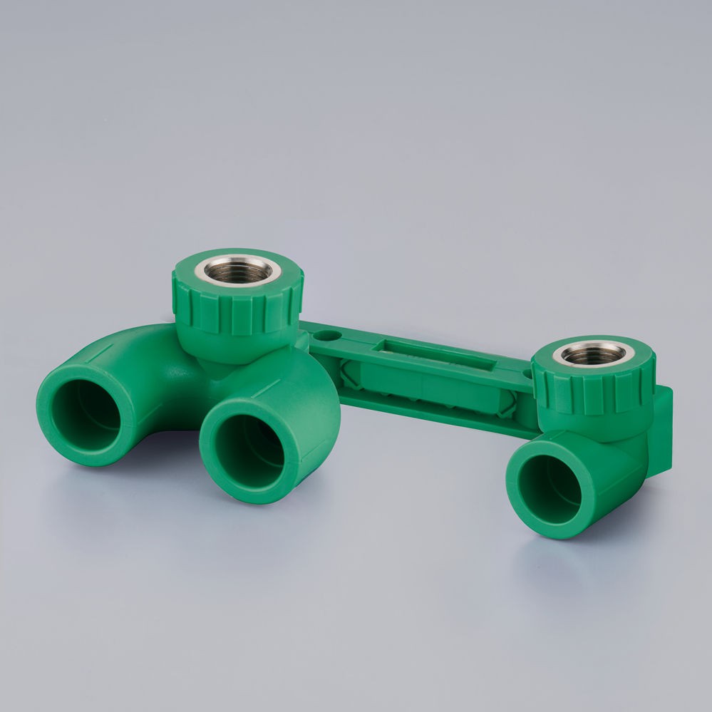 28 double female male elbow tee socket coupling U