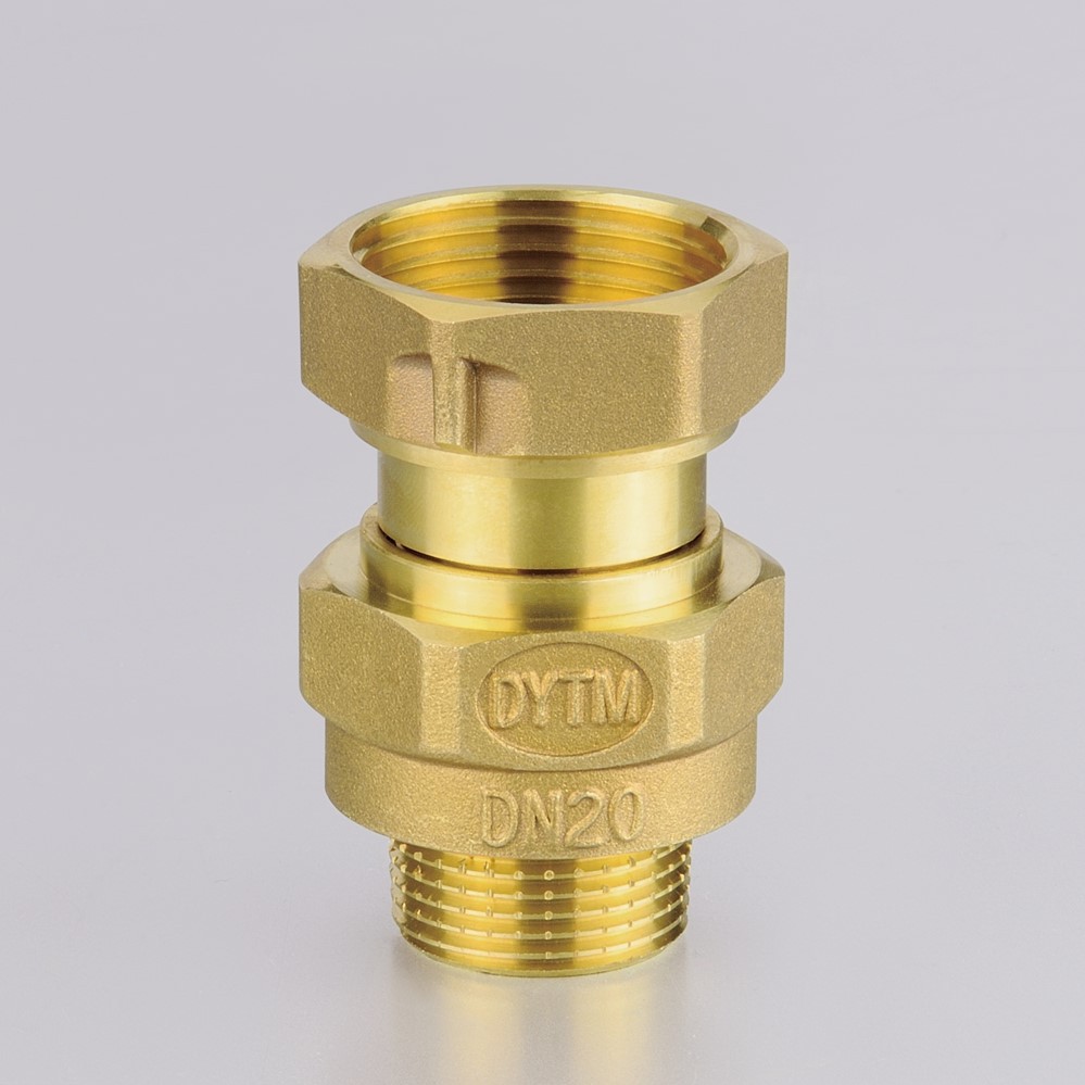 502-3- Hot Forging Hpb59-1 CW617 High Quality Brass Male and Female Threaded Union Pre-Meter and Post-Meter Check Valve