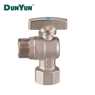Brand Manual Angle Ball Valve Female Male Thread