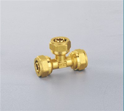 Compression Equal Tee Fittings