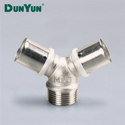 Brass Crimp Press Fittings TH U