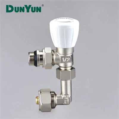 Ferrule-Type Manual Thermostatic Control Valve Assembly