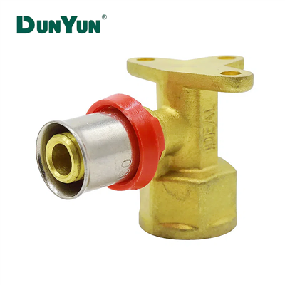 Gas PEX Press Seated Elbow