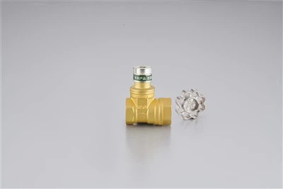 Magnetic Induction Locked Brass Gate Valve
