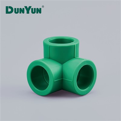 Plastic Pipe Connector PPR 3-Way Corner Tee