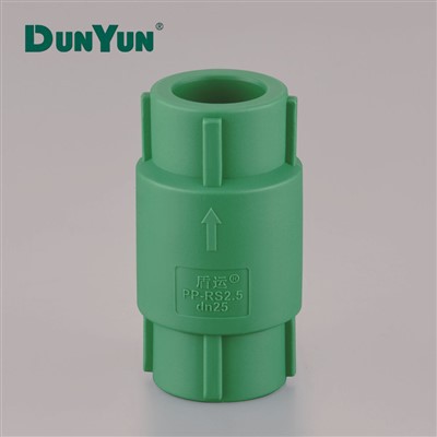 PPR Pipe Fittings Vertical Check Valve