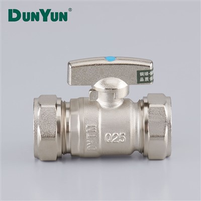Wholesale Brass Ball Valve With Compression Female Male