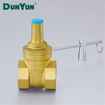 Wholesale Magnetic Lockable Brass Gate Valve